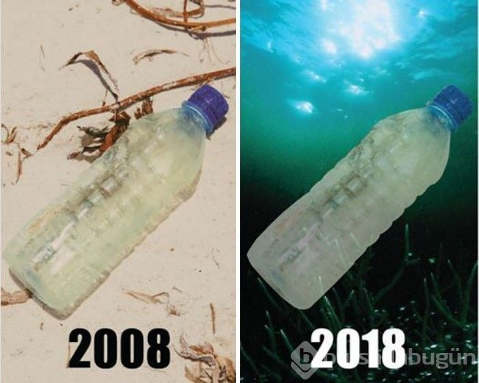 Çevre örgütlerinden #10yearchallenge fotoğrafları