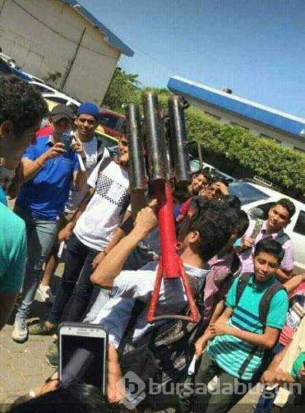 Ev yapımı ölüm makineleri...
