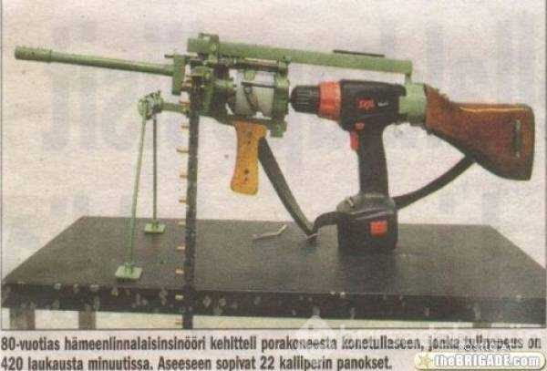 Ev yapımı ölüm makineleri...
