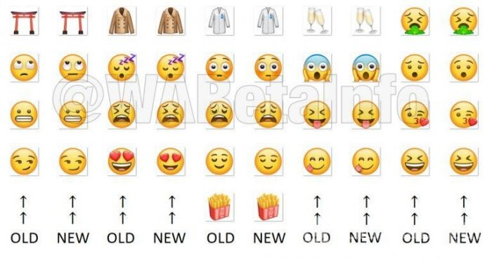 WhatsApp'tan emoji güncellemesi