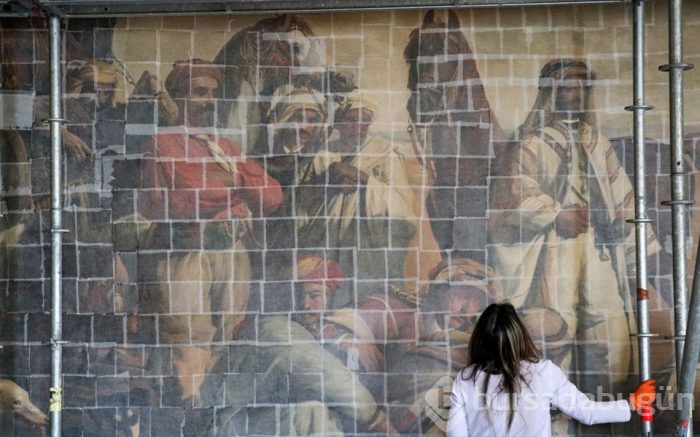 'Çölde Av' Resim Müzesi'ne taşınıyor (140 yıl sonra Sait Halim Paşa Yalısı'ndan ayrılıyor)