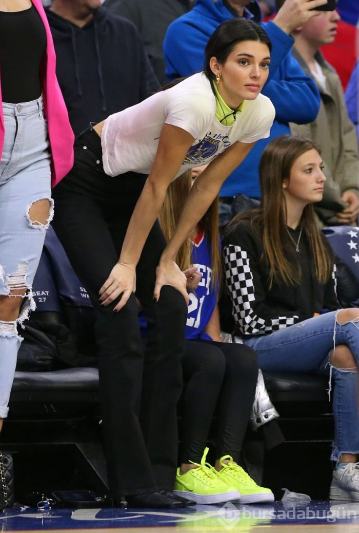 Heidi Klum makyajsız görüntülendi (NBA maçlarına damga vuran ünlü isimler)