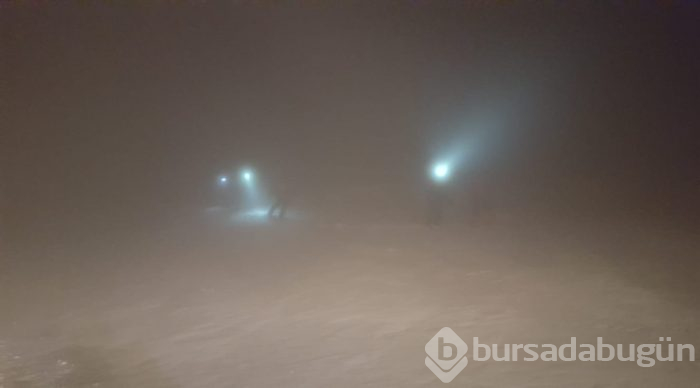 Bursa Uludağ'da kayıp dağcı operasyonu!
