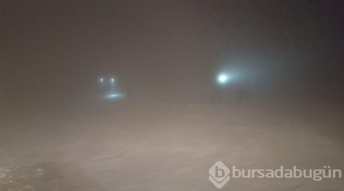 Bursa Uludağ'da kayıp dağcı operasyonu!