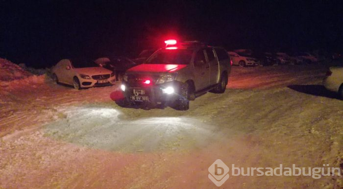 Bursa Uludağ'da kayıp dağcı operasyonu!