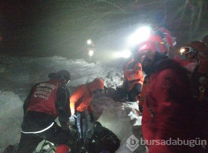 Bursa Uludağ'da kayıp dağcı operasyonu!