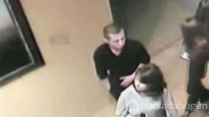 180 bin dolarlık tablonun çalındığı an kameralarda
