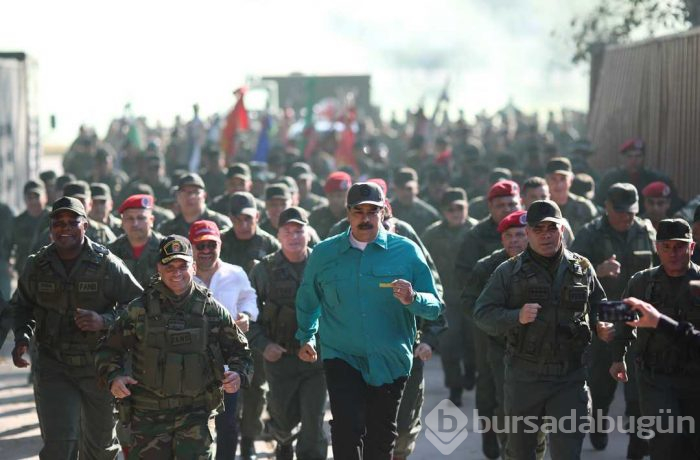 Maduro'dan askerlere birlik ve disiplin talimatı