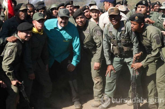 Maduro'dan askerlere birlik ve disiplin talimatı