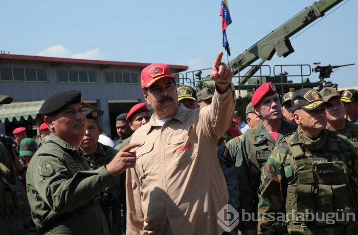 Maduro'dan askerlere birlik ve disiplin talimatı