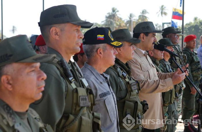 Maduro'dan askerlere birlik ve disiplin talimatı