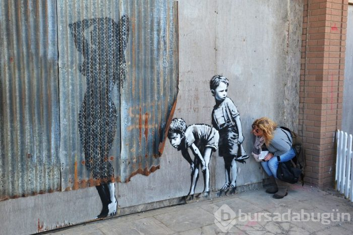 Banksy'nin eseri çalındı