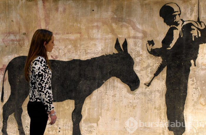 Banksy'nin eseri çalındı