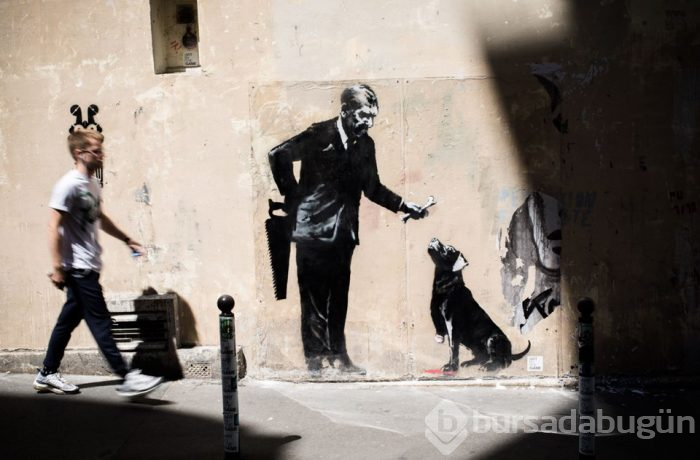 Banksy'nin eseri çalındı