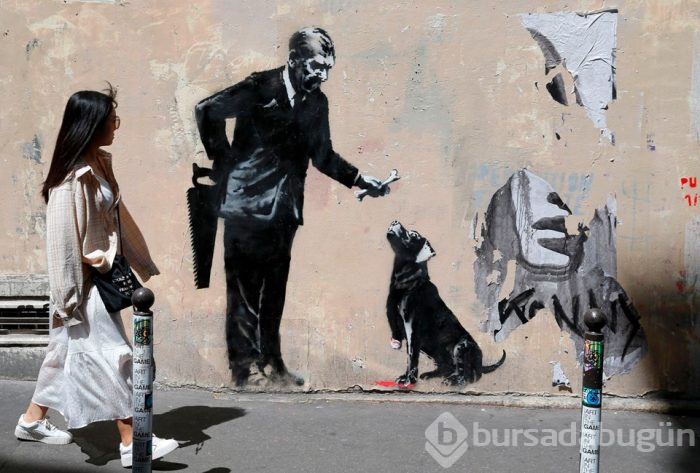 Banksy'nin eseri çalındı
