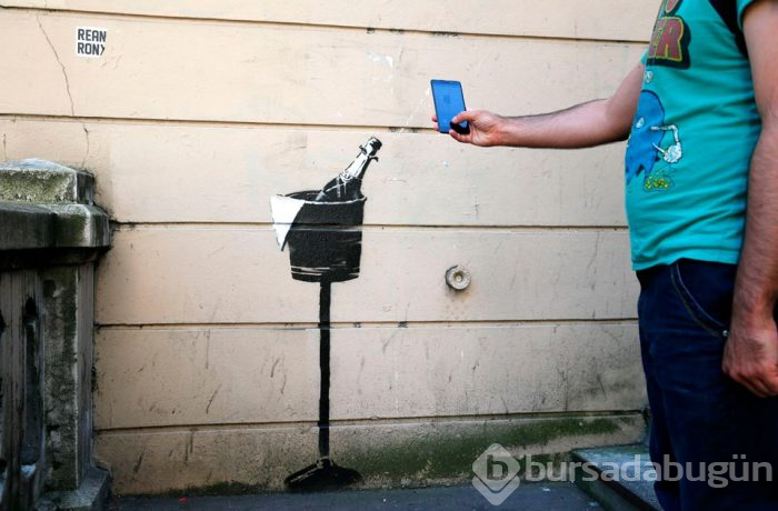 Banksy'nin eseri çalındı