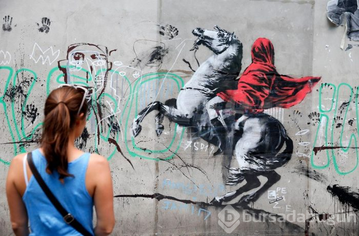 Banksy'nin eseri çalındı