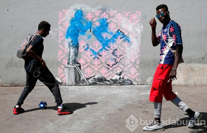 Banksy'nin eseri çalındı