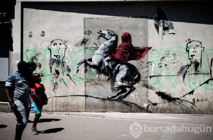 Banksy'nin eseri çalındı