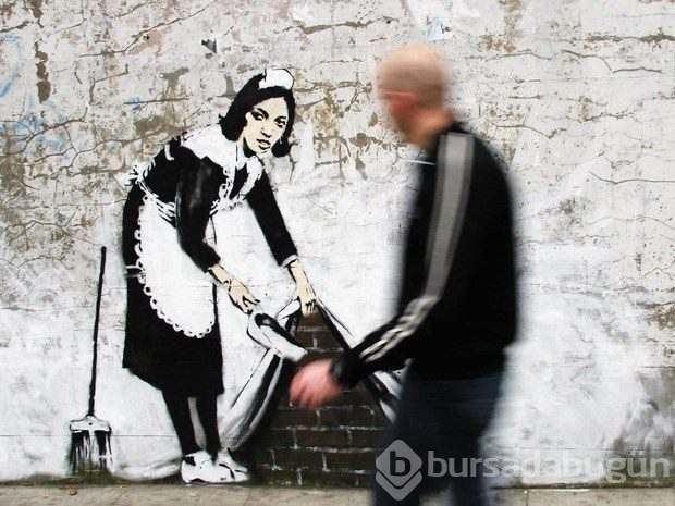 Banksy'nin eseri çalındı