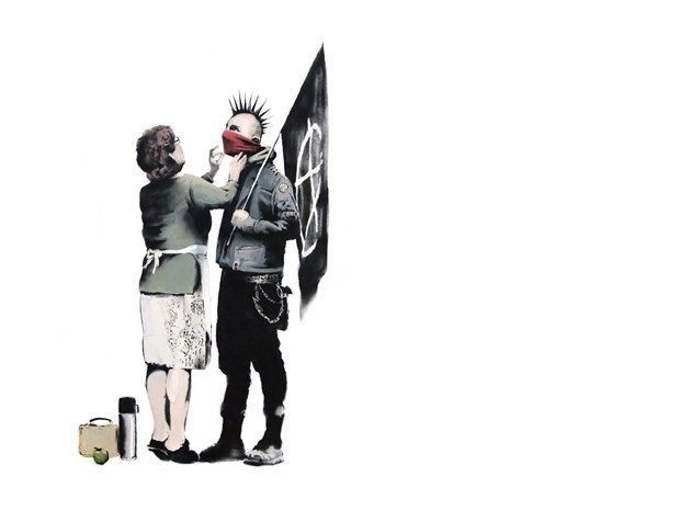 Banksy'nin eseri çalındı