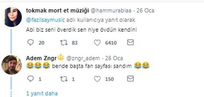 Piyanist Fazıl Say'dan olay paylaşım