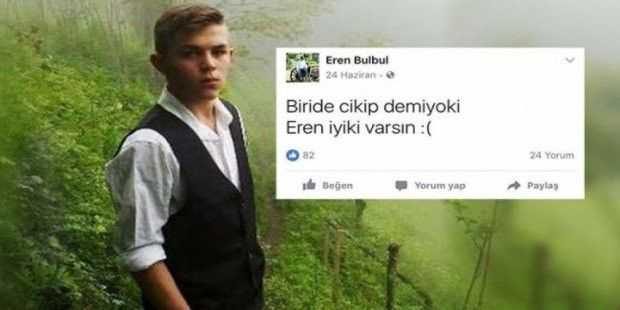 Sen Anlat Karadeniz'de duygulandıran Eren Bülbül jesti