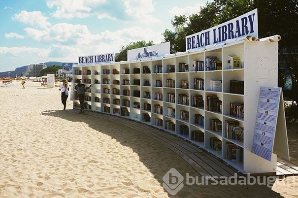 Dünyanın farklı yerlerinden eğlenceli kütüphane manzaraları