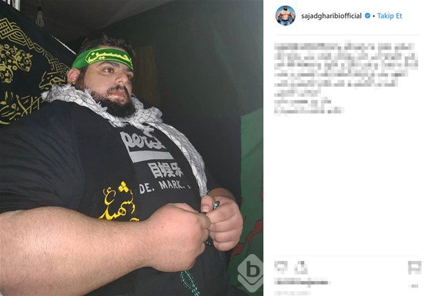 İranlı Hulk görenleri şaşırtıyor!