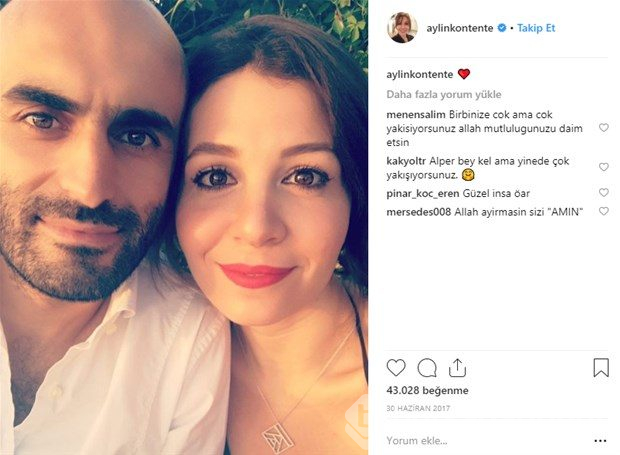 Ünlü çiftin mutlu günü


