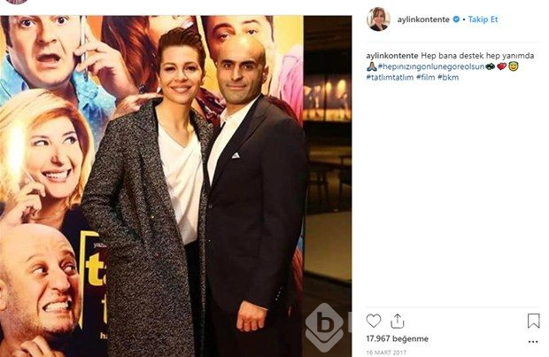 Ünlü çiftin mutlu günü

