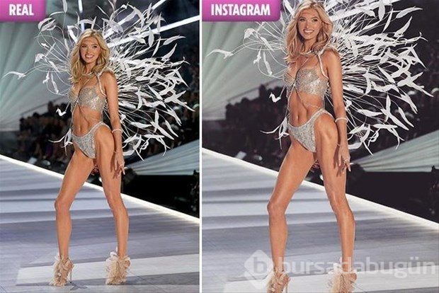 Victoria's Secret melekleri photoshop mu yapıyor?


