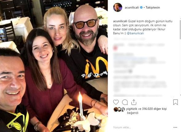 Acun Ilıcalı'dan kızı Banu Ilıcalı'ya duygusal mesaj!