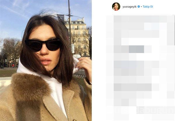 Sevgilisiyle Paris tatilinde
