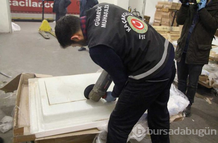 Tırda 454 kilo eroin ele geçirildi
