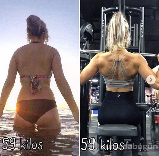 Kilo vermeden bambaşka oldular

