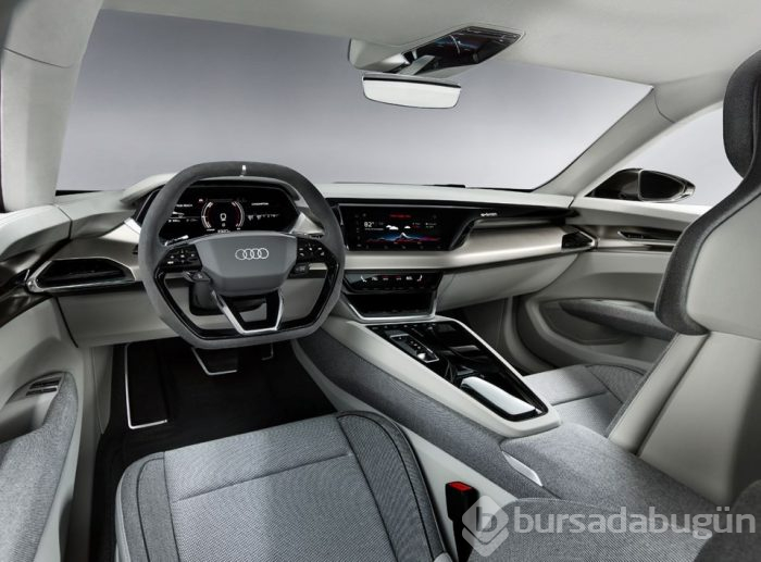 Audi'den 4 kapılı elektrikli coupe konsepti: Audi e-tron GT concept