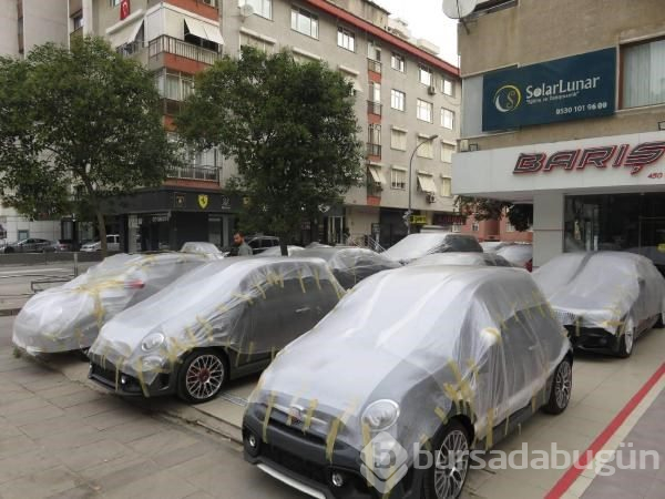 Kilimli, paspaslı, ambalajlı dolu önlemi