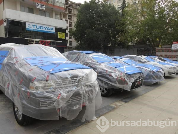 Kilimli, paspaslı, ambalajlı dolu önlemi