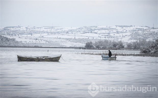 'Küçük Venedik' bembeyaz


