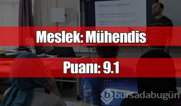 En saygın meslekler

