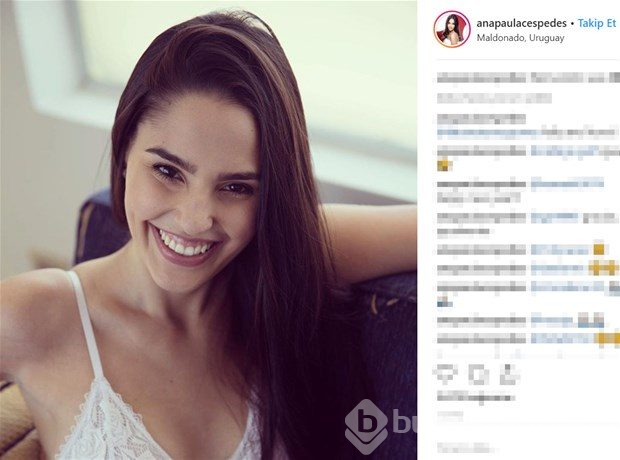 Ana Paula Cespedes sosyal medyada paylaştığı fotoğraflarla ilgi görüyor.
