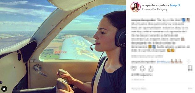 Ana Paula Cespedes sosyal medyada paylaştığı fotoğraflarla ilgi görüyor.
