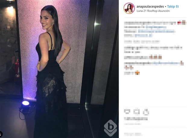 Ana Paula Cespedes sosyal medyada paylaştığı fotoğraflarla ilgi görüyor.
