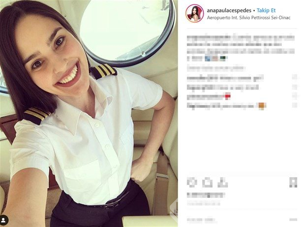 Ana Paula Cespedes sosyal medyada paylaştığı fotoğraflarla ilgi görüyor.
