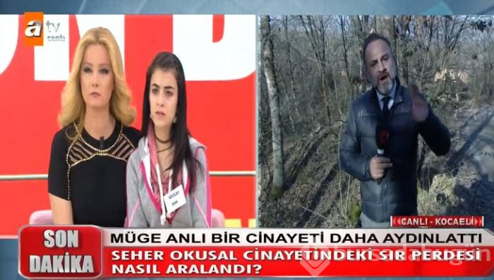 Müge Anlı canlı yayınında Seher Okusal'ın cesedi bulundu
.