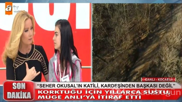 Müge Anlı canlı yayınında Seher Okusal'ın cesedi bulundu
.