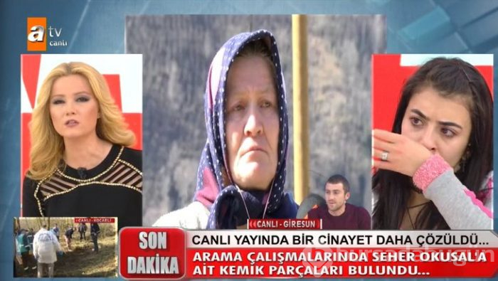 Müge Anlı canlı yayınında Seher Okusal'ın cesedi bulundu
.