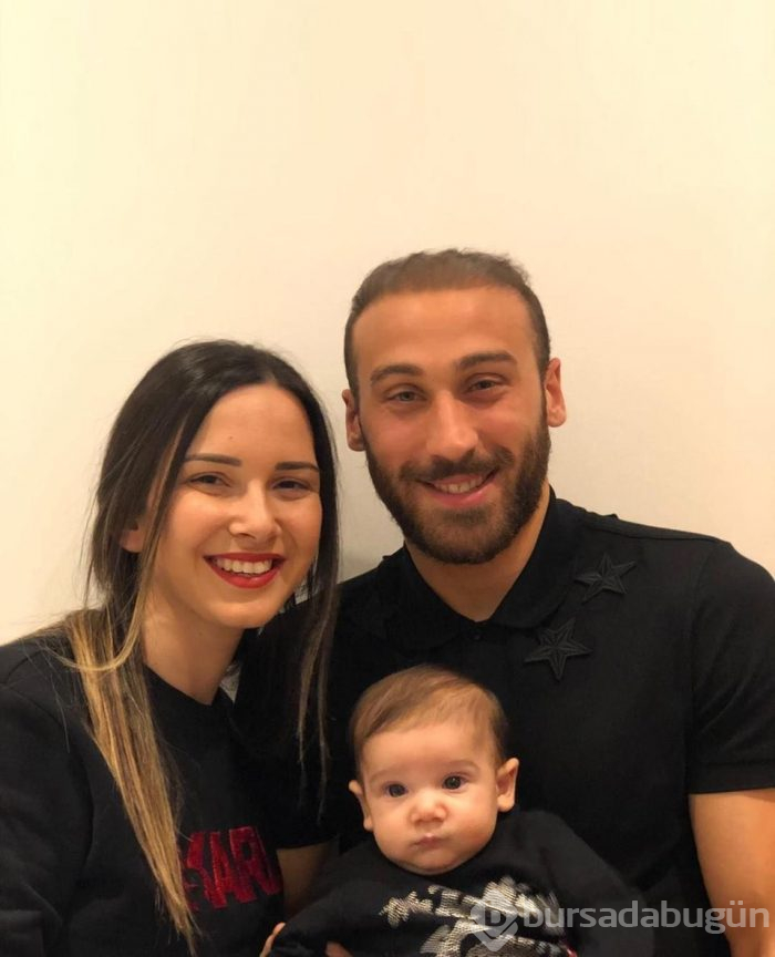Cenk Tosun'dan oğlu ve eşiyle paylaşım (Ünlü babalar ve çocukları)