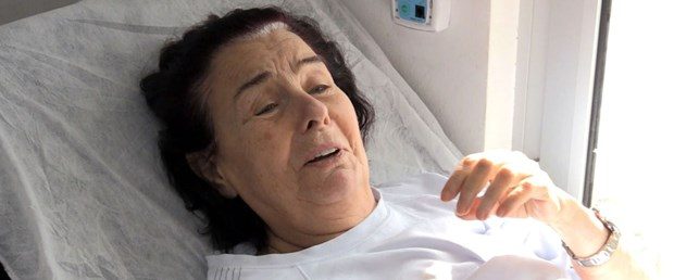 Fatma Girik hastaneye kaldırıldı